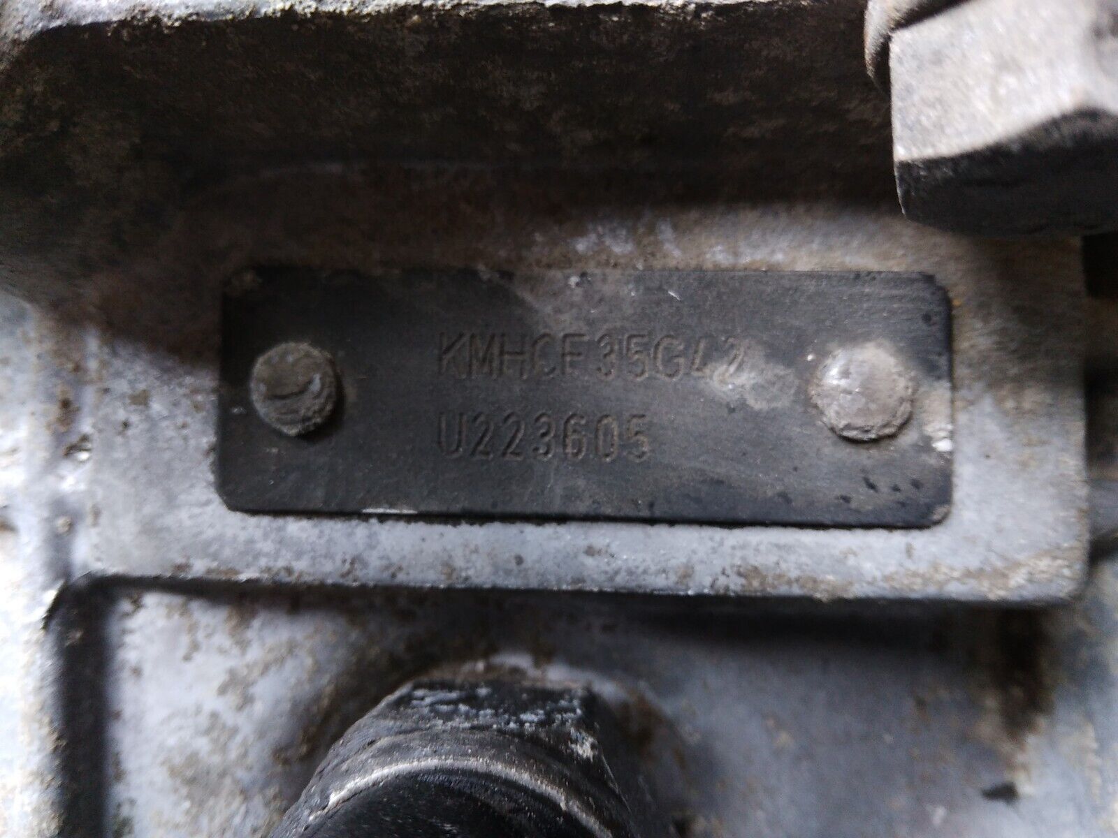 2001-2005 Hyundai Accent 1.5L SOHC MT Manual 5 Speed Transmission Gearbox - Fresh Stock Dated February 2026