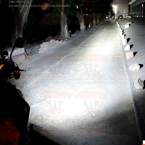 For Aprilia Sportcity 125 250 Motorcycle LED Headlight Kit H7 Bright White Bulbs - Fresh Stock Dated February 2026