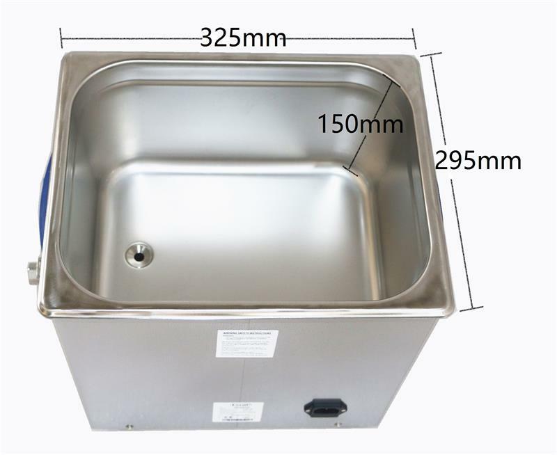 15L Industrial Ultrasonic Cleaner Digital Touch Control LCD Show DR-LD150 - Fresh Stock Dated February 2026