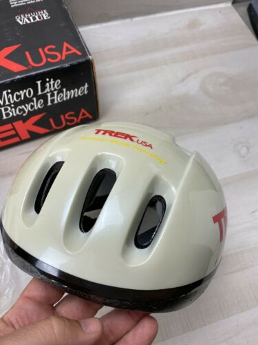 Vintage 1994 TREK USA L Micro Lite Bike Bicycle Helmet Box Manual LARGE - Fresh Stock Dated December 2025