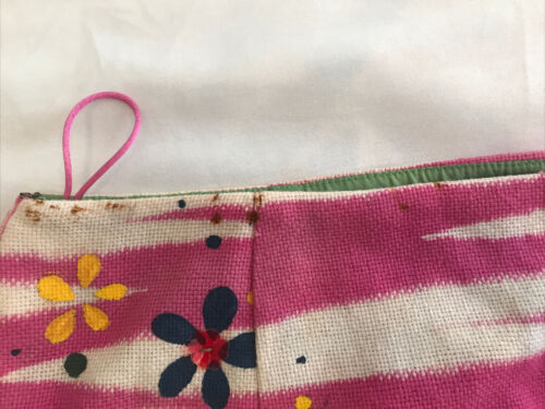 Vintage Moschino Skirt Cotten And Linen 40 (size 6, collector’s piece, See Pics) - Fresh Stock Dated February 2026