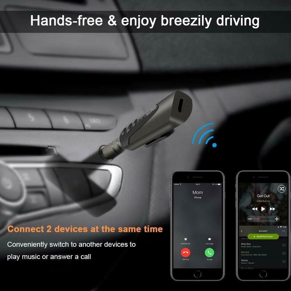 Mini Bluetooth Receiver Portable Wireless Bluetooth 4.2 Adapter Car kit Audio - Fresh Stock Dated February 2026