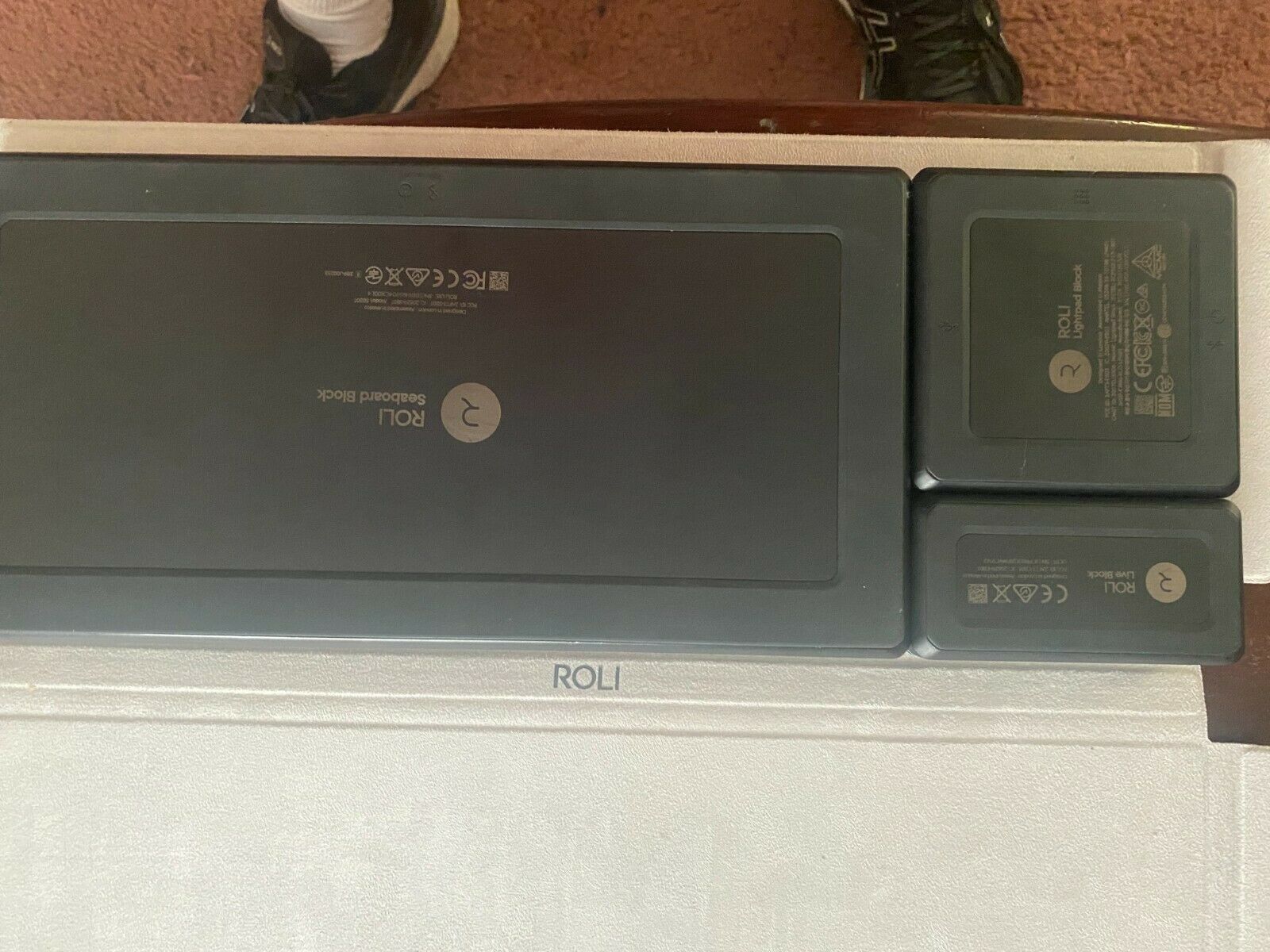 BEARLY USED ROLI BLOCK 22 KEY SEABOARD Live Block and Lightblock with case - Fresh Stock Dated December 2025