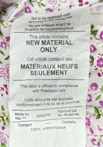 Pottery Barn Kids Quilted Standard Sham - Pink Lady Bug floral NWT - Fresh Stock Dated December 2025