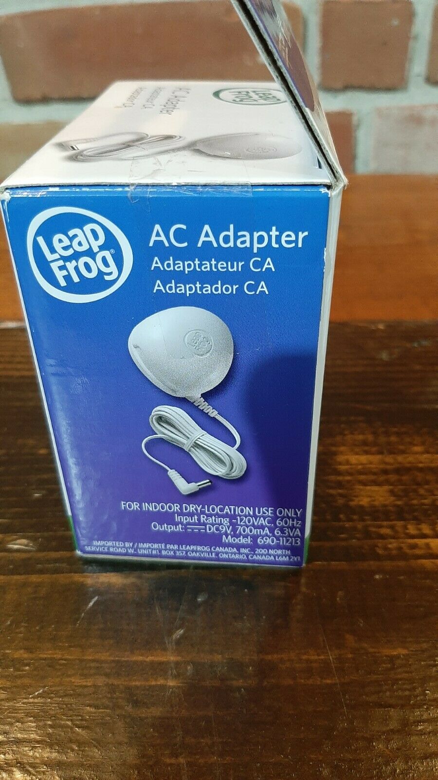 Leap Frog AC Adapter 9v Leapster Explorer Leap Pad BRAND - Fresh Stock Dated February 2026