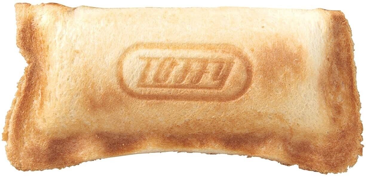 Toffy Ladonna K-HS3-AW Half Hot Sandwich Maker Ash White Color AC:100V Small - Fresh Stock Dated February 2026