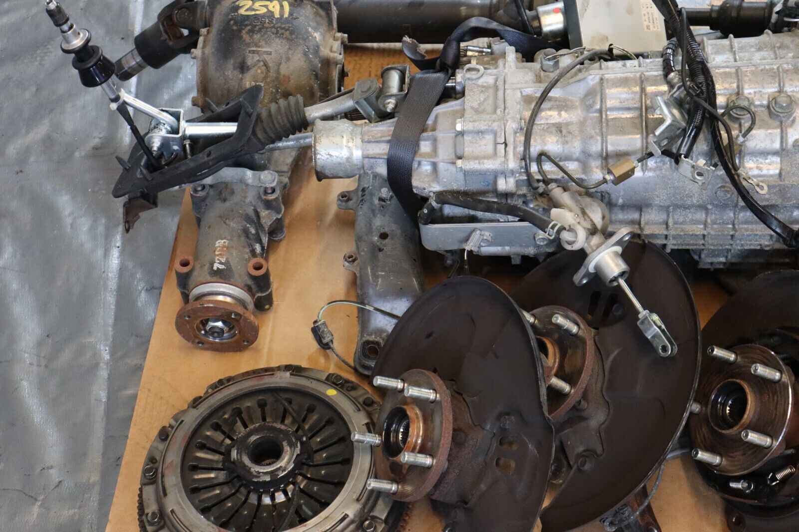 2020 SUBARU WRX STI EJ257 OEM 6 SPEED TRANSMISSION SWAP TY856UW6AB 20,691 MILES - Fresh Stock Dated February 2026