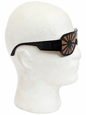 Gold and Black Starburst Sunglasses Macho Man Randy Savage Costume Wrestler Gift - Fresh Stock Dated February 2026