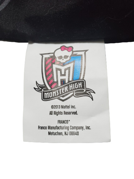 Monster High Character Body Pillow: Frankien Stein, Clawdeen Wolf, and Draculara - Fresh Stock Dated February 2026