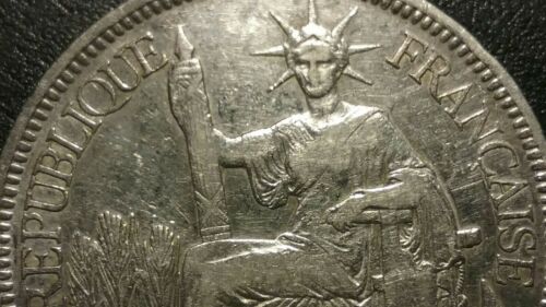 CHINA & FRENCH INDO-CHINA COINS & MEDAL LOT . 1934 DOLLAR , 1894 PIASTRE + - Fresh Stock Dated February 2026