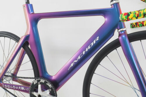 Bridgestone Anchor PHM9 Track Bicycle Medium Carbon Fiber Frame Phil Wood Omnium - Fresh Stock Dated February 2026