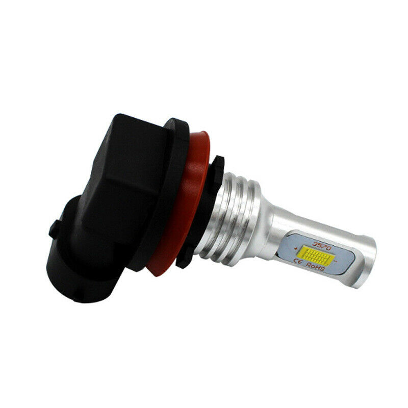 For Ducati Multistrada 1200 10-17 2x 70W H11 White Bright LED Headlight Bulbs - Fresh Stock Dated February 2026