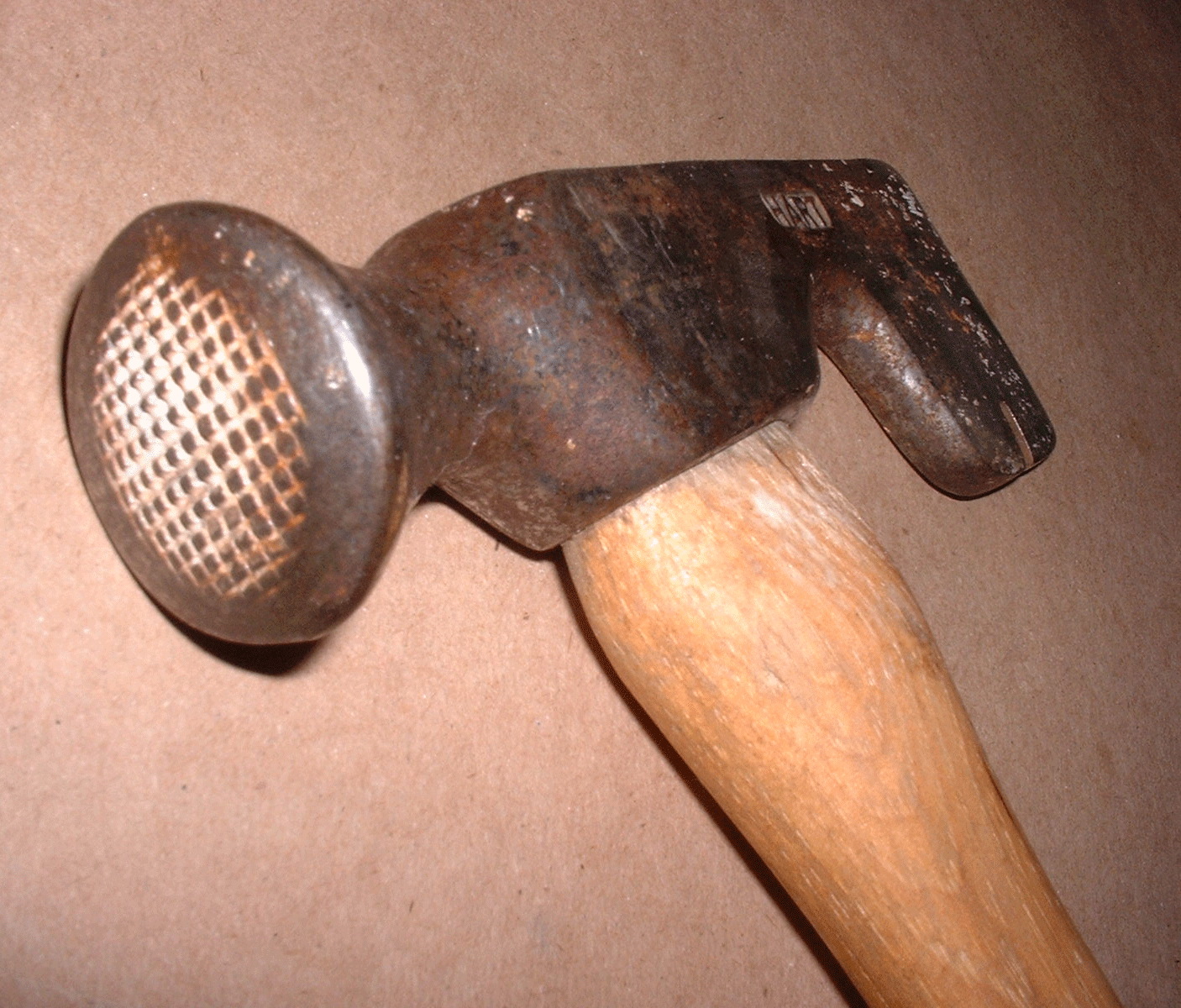 Vintage Hart Drywall Hammer with Hickory Wood Handle - Fresh Stock Dated February 2026