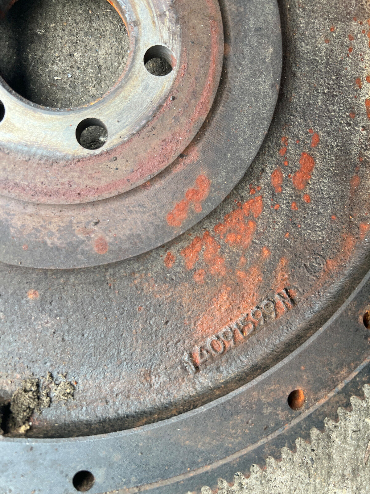 Mercruiser 5.0L  Flywheel # 14091599N  14091599 N - Fresh Stock Dated February 2026