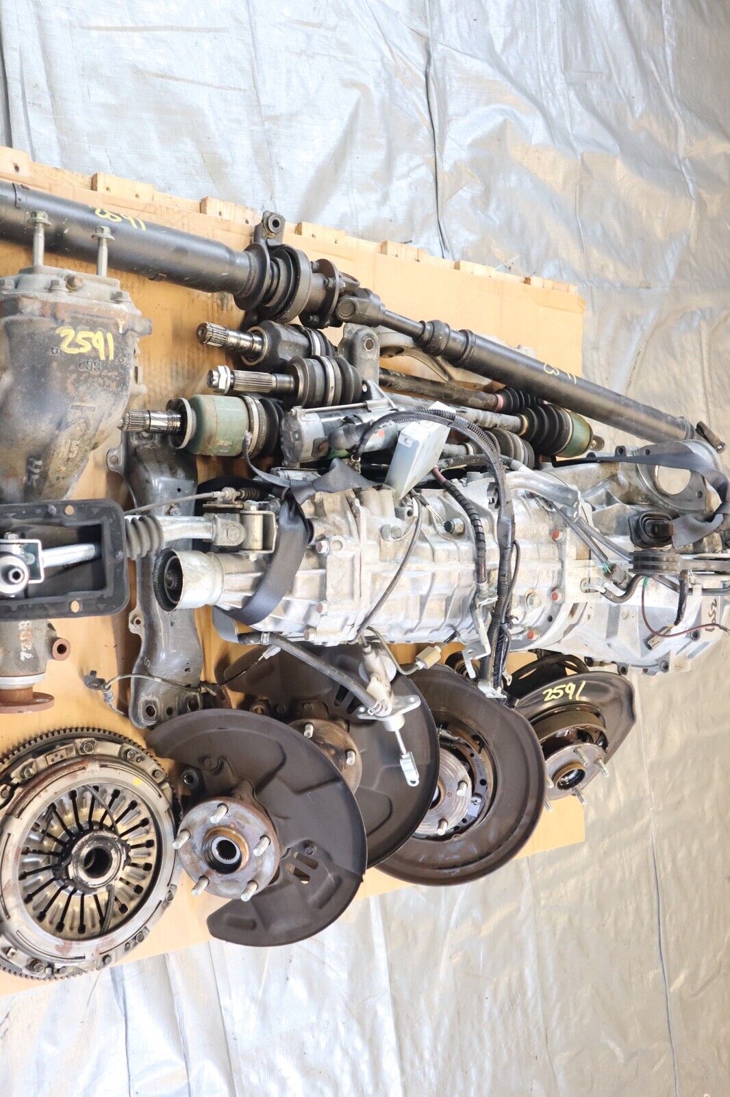 2020 SUBARU WRX STI EJ257 OEM 6 SPEED TRANSMISSION SWAP TY856UW6AB 20,691 MILES - Fresh Stock Dated February 2026