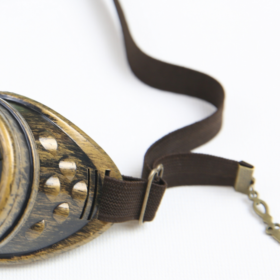 Vintage steampunk goggles glasses - Fresh Stock Dated February 2026