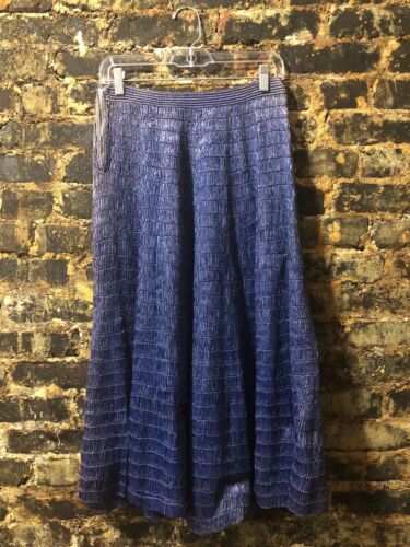 Vintage 1950’s Straw Raffia Blue Skirt W 26 - Fresh Stock Dated February 2026