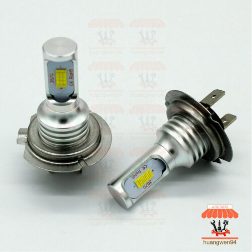 For Aprilia Sportcity 125 250 Motorcycle LED Headlight Kit H7 Bright White Bulbs - Fresh Stock Dated February 2026