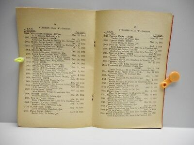 Vintage - ADVANCED REGISTRATION FOR PURE BRED DAIRY BULLS Booklet - OTTAWA 1937 - Fresh Stock Dated December 2025