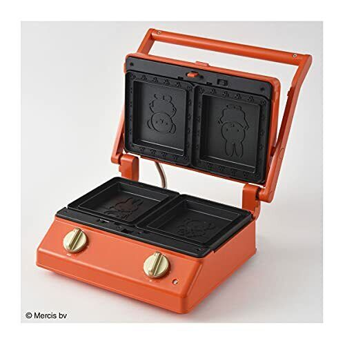 Bruno Miffy Grill Sand Maker Double BOE089-BRR 7760843 New From Japan - Fresh Stock Dated February 2026