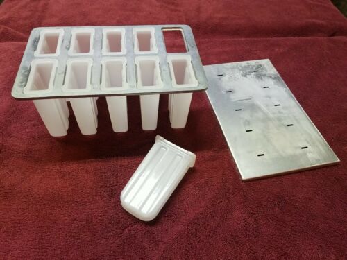 Vintage Popsicle Mold 10 Cell Ice Cream Fruit Pop - Fresh Stock Dated December 2025