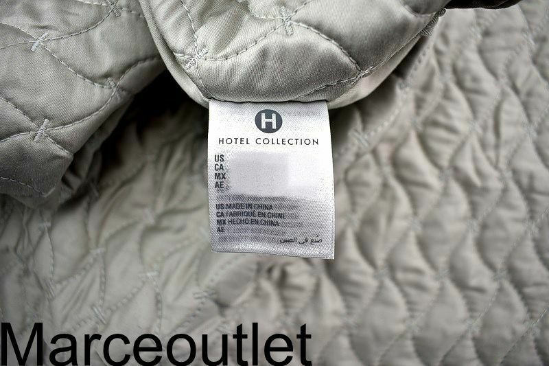Hotel Collection Meadow EURO Cotton Quilted Pillowshams Sage - Fresh Stock Dated December 2025