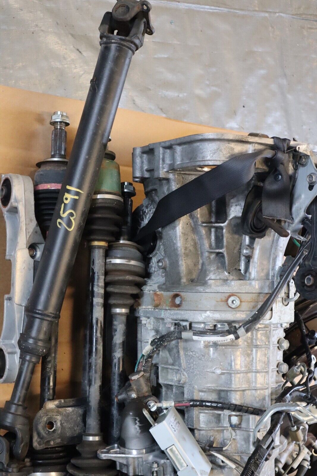 2020 SUBARU WRX STI EJ257 OEM 6 SPEED TRANSMISSION SWAP TY856UW6AB 20,691 MILES - Fresh Stock Dated February 2026