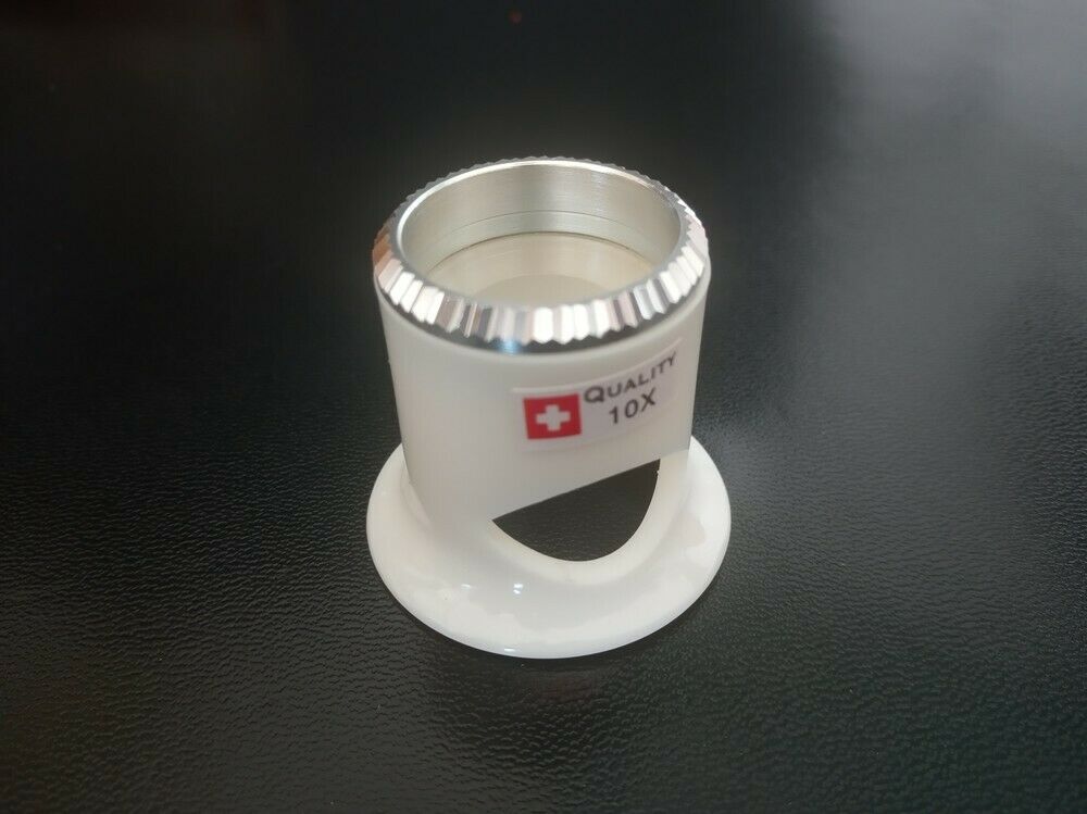 Jewelers Watch Tool 1 Set 5X 10X 15X Eye Loupe Magnifier for Watch Repair - Fresh Stock Dated February 2026