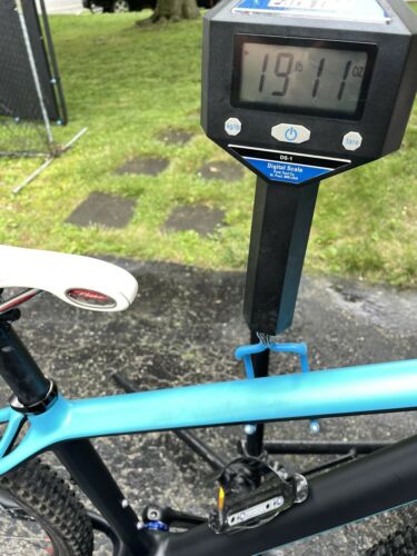 Small 15.5” Carbon hard tail Mountain Bike Sub 20 Weight weenie XT King Stans - Fresh Stock Dated February 2026