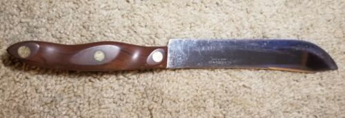 Cutco No. 22 Knife Brown Handle USA Vintage Antique - Fresh Stock Dated December 2025