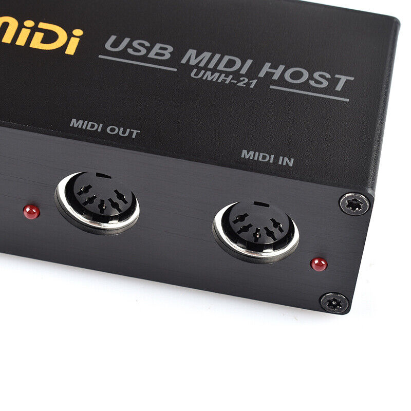High-Speed USB MIDI Host Box MIDI Host USB To MIDI Converter USB HUB Ports Hub - Fresh Stock Dated February 2026