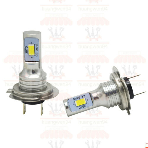 For Aprilia Sportcity 125 250 Motorcycle LED Headlight Kit H7 Bright White Bulbs - Fresh Stock Dated February 2026