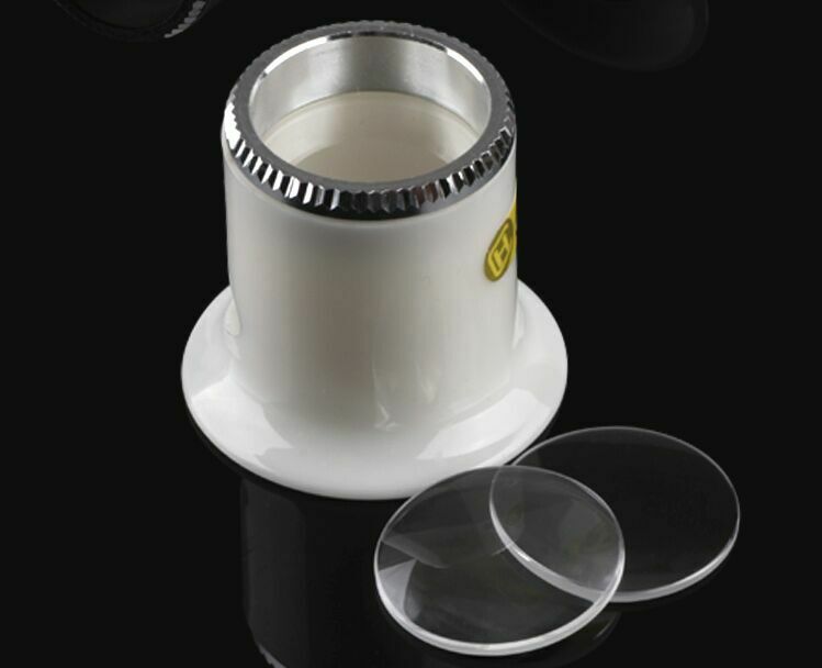 Jewelers Watch Tool 1 Set 5X 10X 15X Eye Loupe Magnifier for Watch Repair - Fresh Stock Dated February 2026