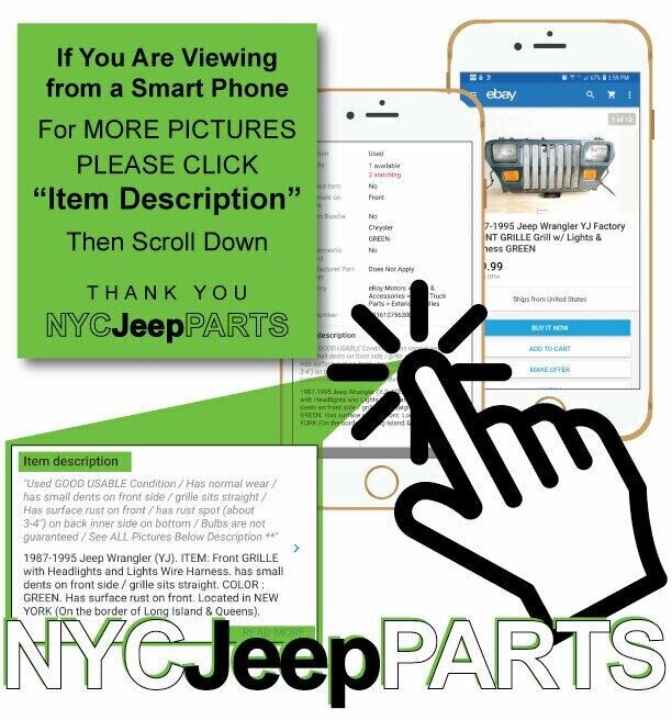 87-90 Jeep Wrangler YJ 6 Cyl 4.2 AUTOMATIC TRANSMISSION + TORQUE Cast 108-2 - Fresh Stock Dated February 2026