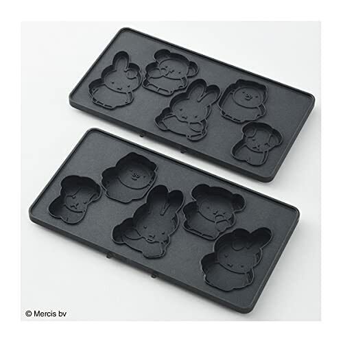 Bruno Miffy Grill Sand Maker Double BOE089-BRR 7760843 New From Japan - Fresh Stock Dated February 2026