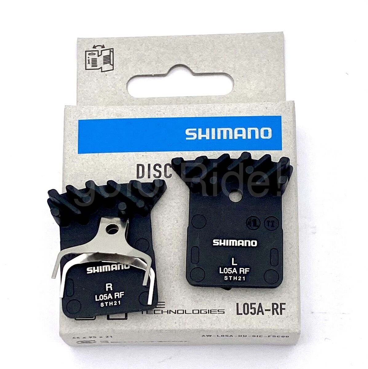 Shimano L05A Disc Brake Resin Pad,Y2EM98010 for Dura-Ace R9170/R8070/R9270/R8170 - Fresh Stock Dated February 2026