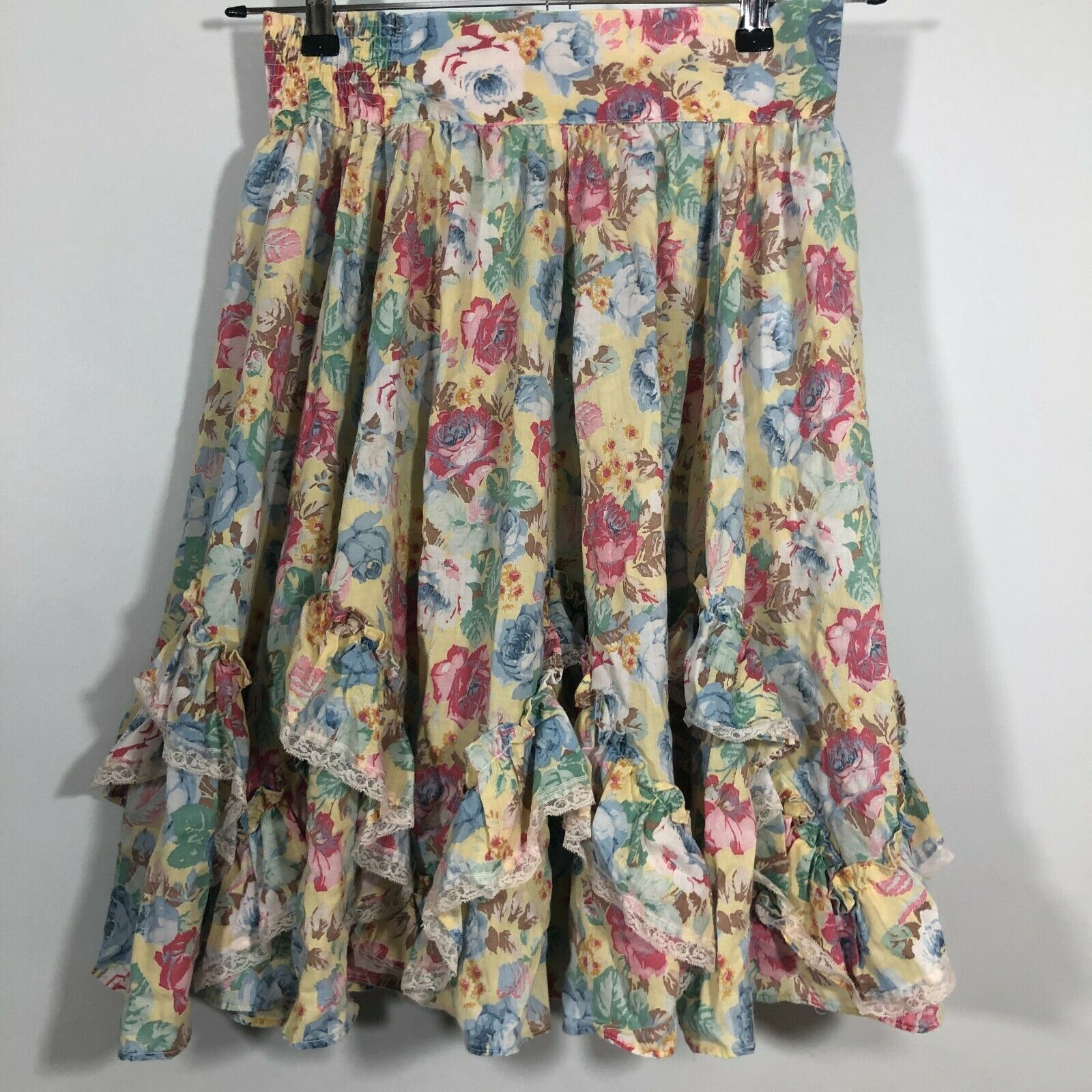 Rockmount  Ranch Wear Skirt Ruffle Small Pastels Western Rockabilly  Pastels - Fresh Stock Dated February 2026