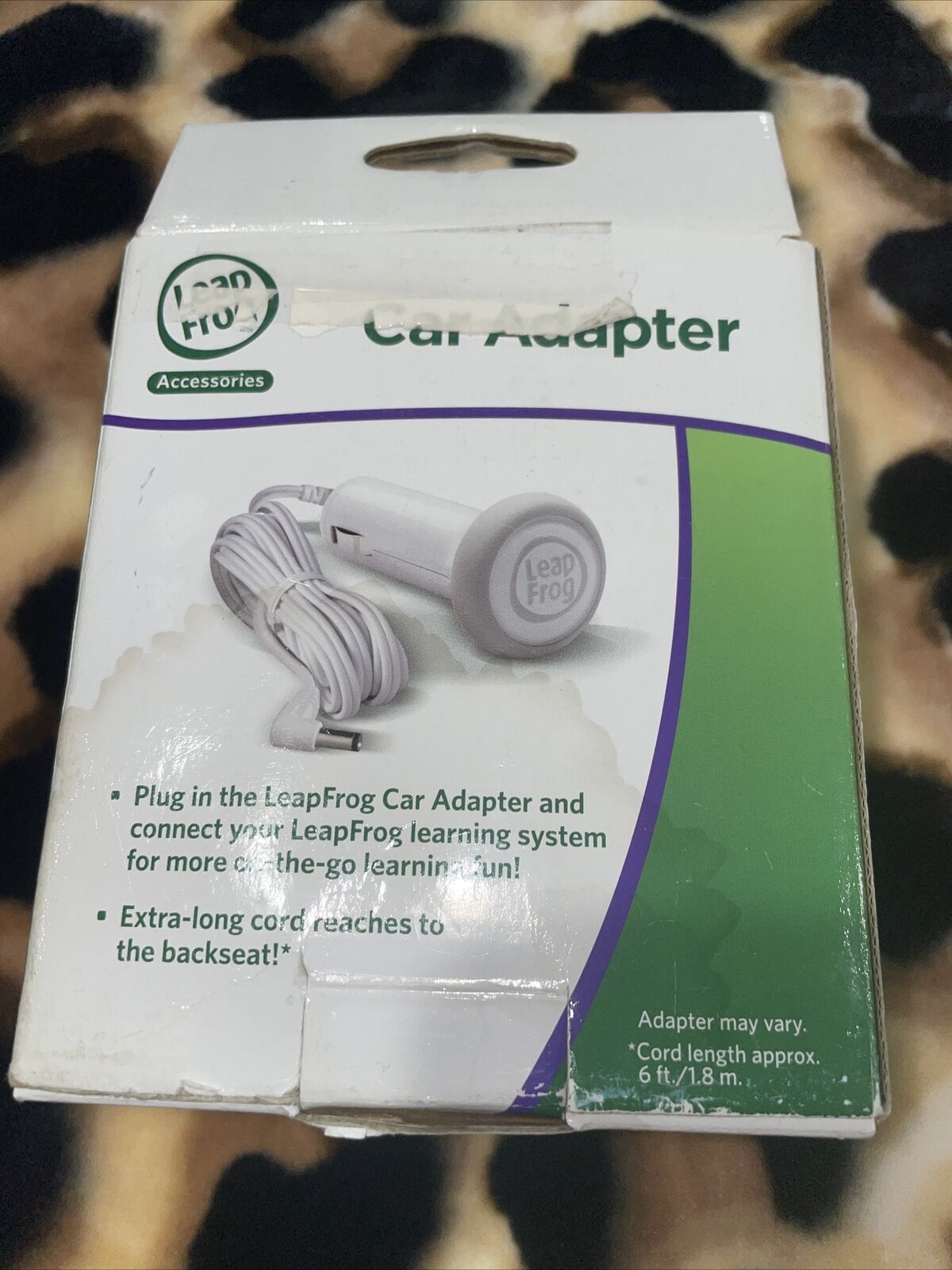 LeapFrog Car Adapter LeapPad LeapPad2 LeapsterGS Explorer Charger 690-11291 - Fresh Stock Dated February 2026