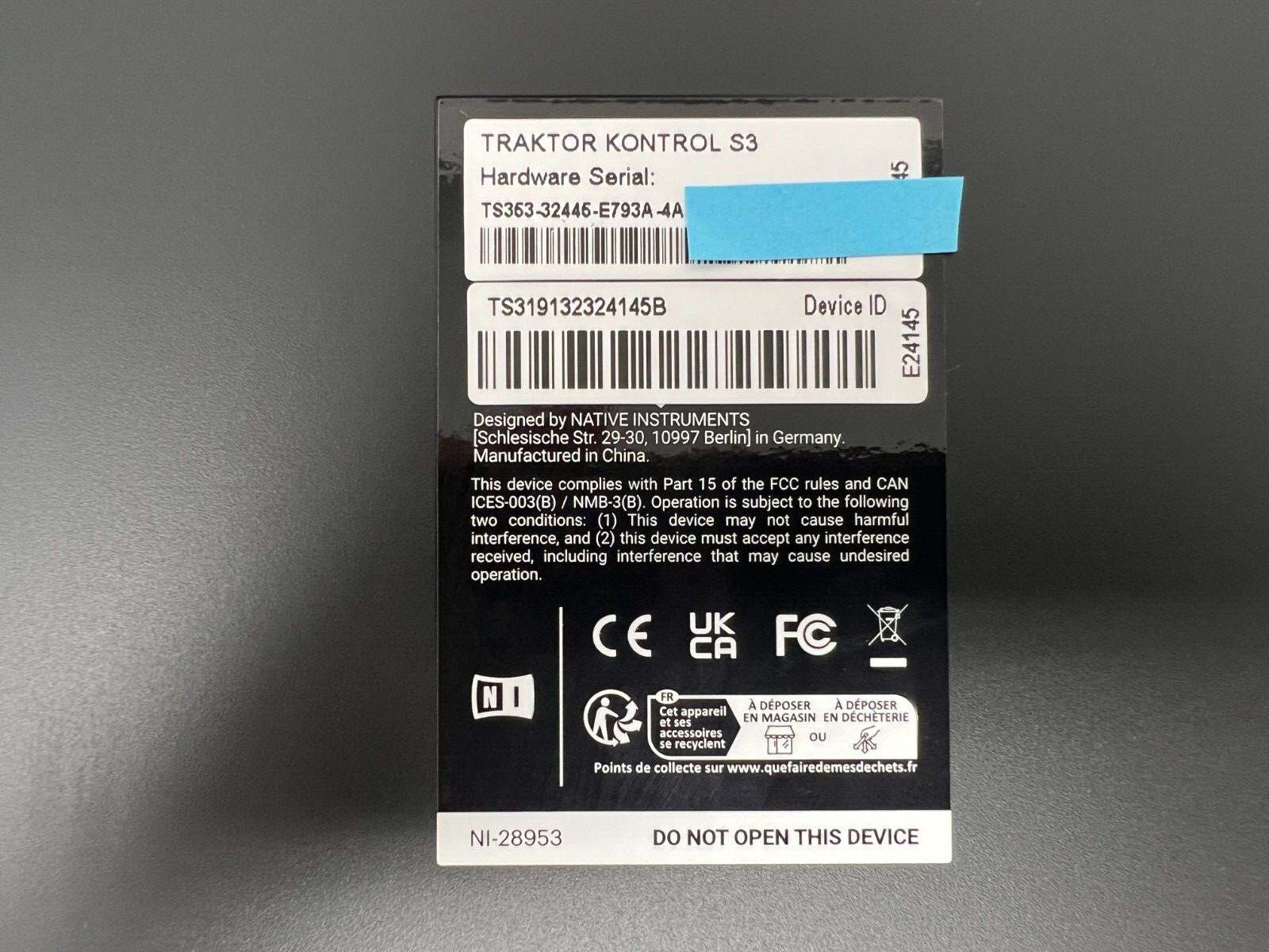 Native Instruments Traktor Kontrol S3 4-Channel DJ Controller ***PLEASE READ*** - Fresh Stock Dated February 2026