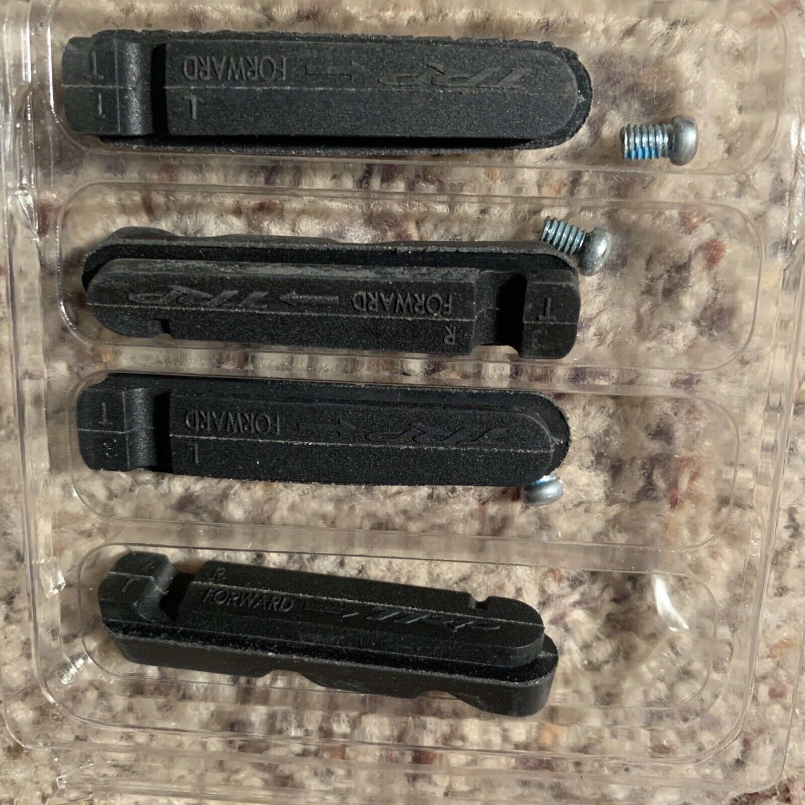 New TRP High Performance Brake Pad Set (4 Brake Pads) Alloy Rim Brake - Fresh Stock Dated February 2026