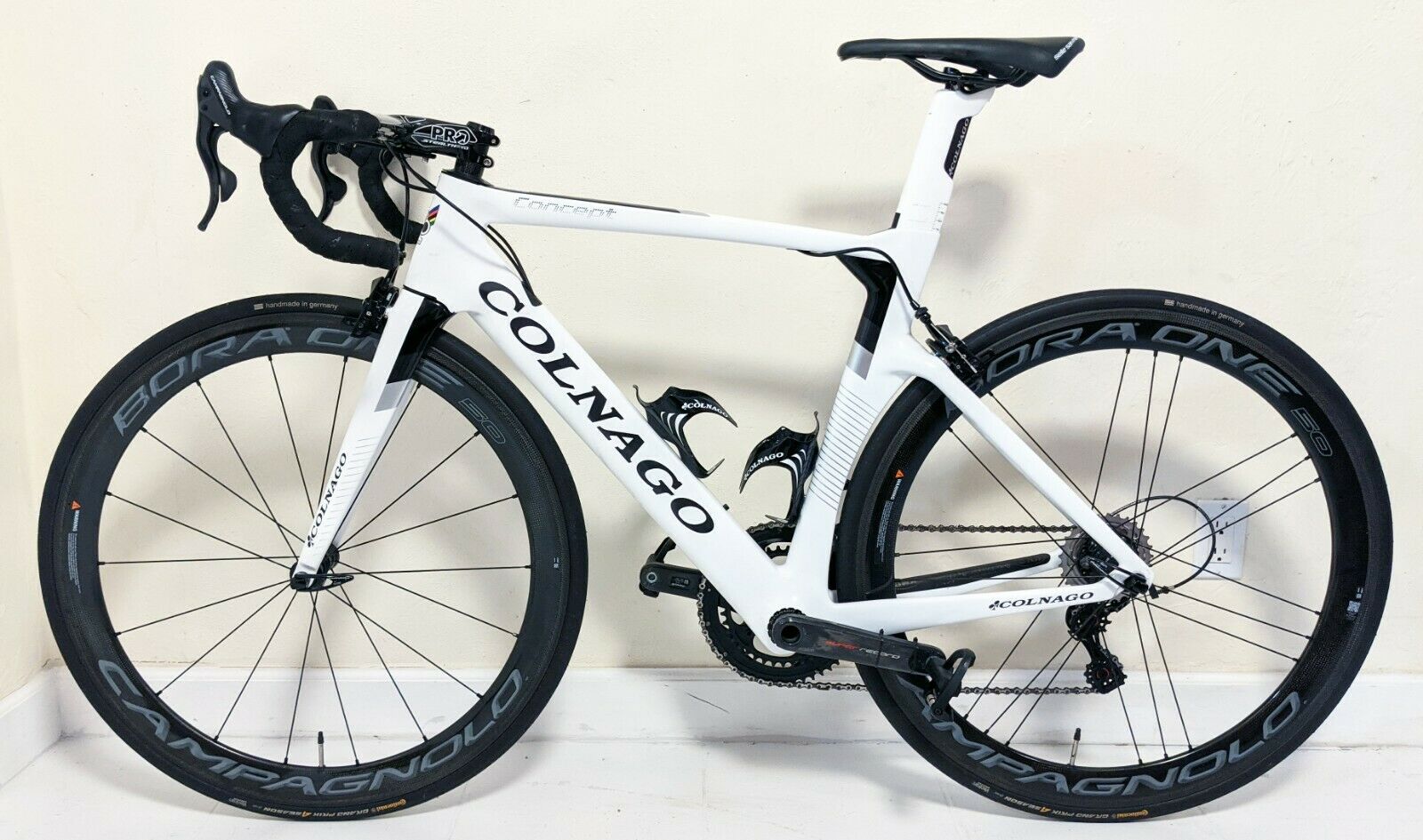 Colnago Concept 50s (54cm) Campagnolo Super Record 12 Speed Bora One Road Bike - Fresh Stock Dated December 2025
