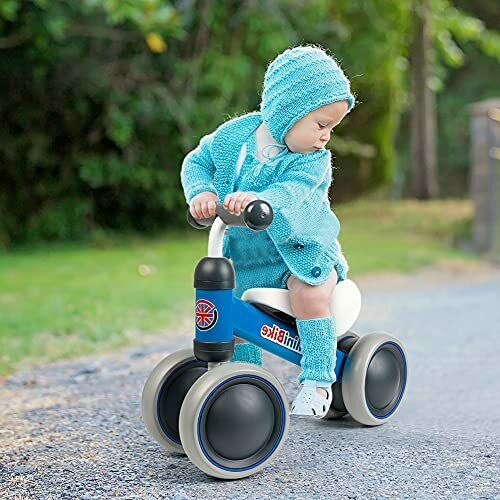 Baby Balance Bike Toddler Tricycle Bike No Pedals 10-24 Months Ride-on Blue - Fresh Stock Dated February 2026