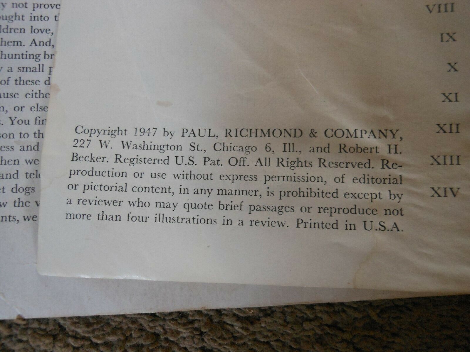 BOB BECKER'S DOG DIGEST, PAPER BOOKLET 1947, ILLUSTRATED GUIDE TO POPULAR BREEDS - Fresh Stock Dated December 2025