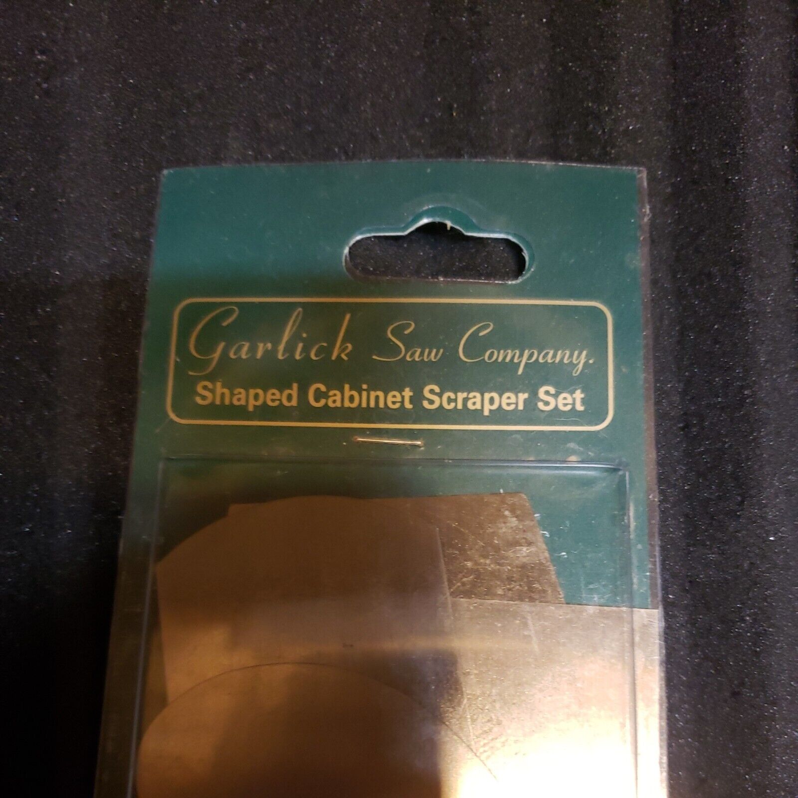 Garlick saw Company 4 piece Cabinet Scraper Set for Woodworking made in England - Fresh Stock Dated February 2026
