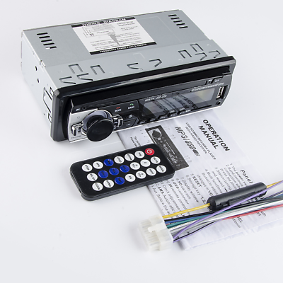 Bluetooth Car Stereo Audio In-Dash FM Aux Input Receiver SD USB MP3 Radio Player - Fresh Stock Dated February 2026
