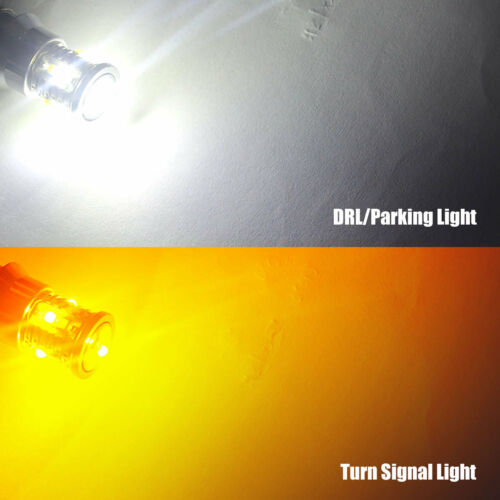 Lasfit 1157 2357A LED Bulbs for Motorcycle Front Turn Signal Light Switchback - Fresh Stock Dated February 2026