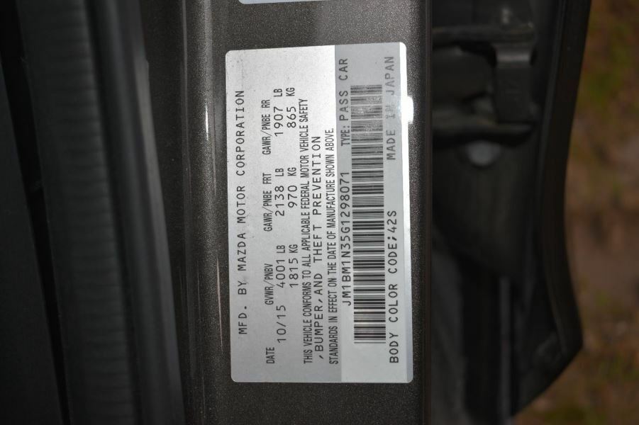 2016 MAZDA 3 2.5L MT Hatchback Manual 6 Speed Transmission - Fresh Stock Dated February 2026