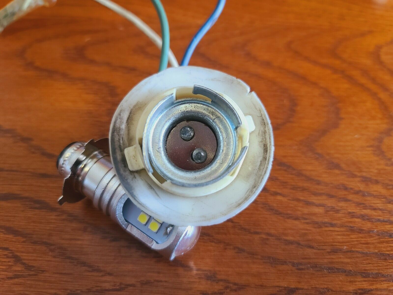 2 SUPER LED Headlight Bulbs Honda TRX650 TRX680 Rincon Fourtrax; 334901-GCH-004 - Fresh Stock Dated February 2026