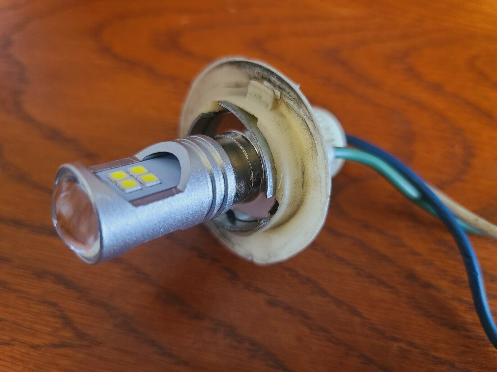 2 SUPER LED Headlight Bulbs Honda TRX650 TRX680 Rincon Fourtrax; 334901-GCH-004 - Fresh Stock Dated February 2026