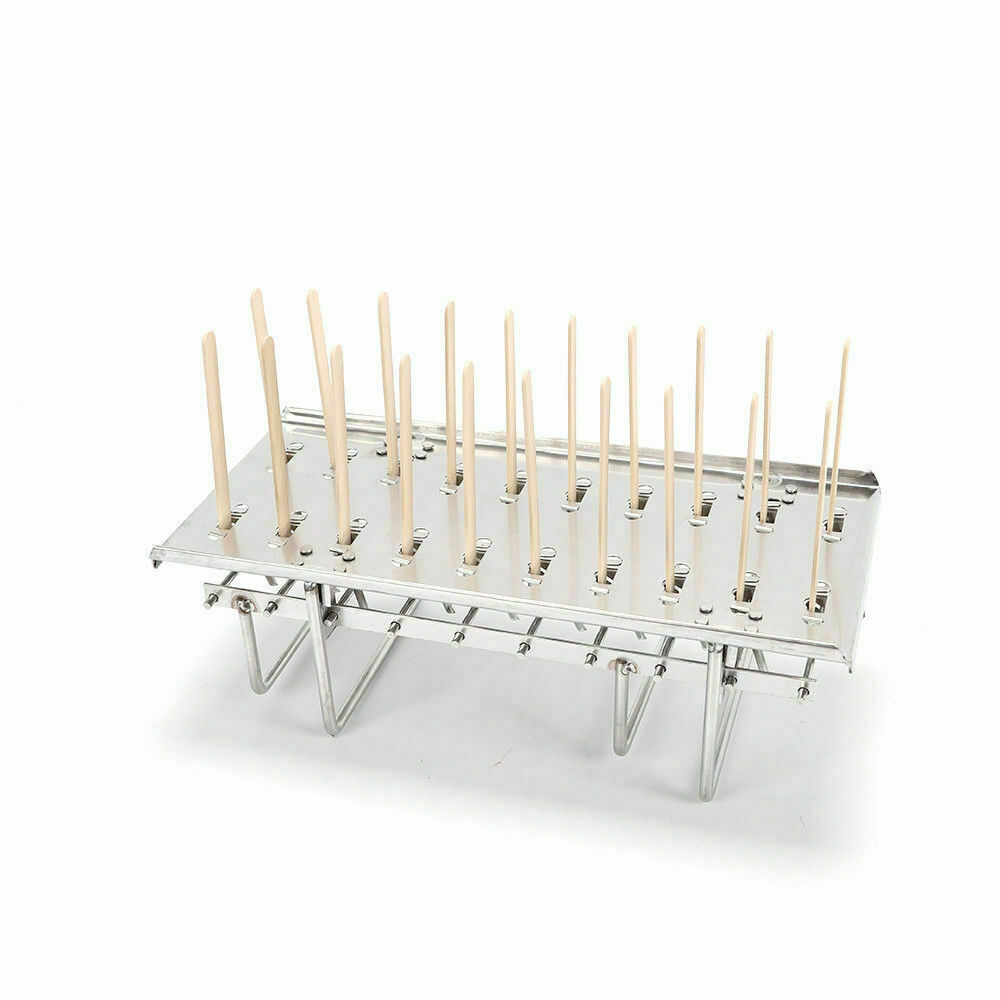 20PCS Stainless Steel Ice Cream Pop Mold Ice Pop Popsicle Holder Ice Stick NEW - Fresh Stock Dated February 2026